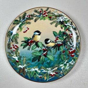 8 inch Bradford Exchange plate “Little Winter Spirits”